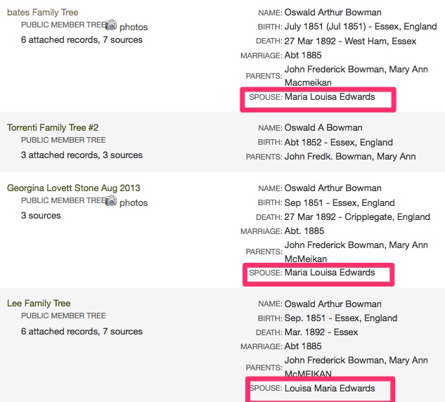 Oswald Bowman Maria Edwards