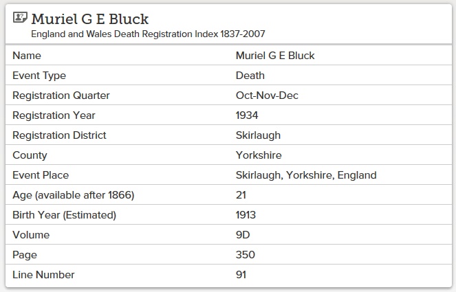 Family Search record showin dob as 1913 not 1908