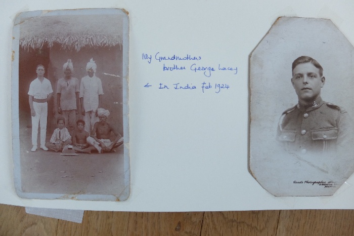 George Lacey in India