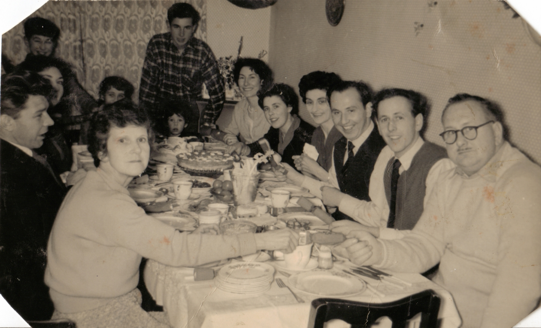 Christmas at Enfield Road 1950s