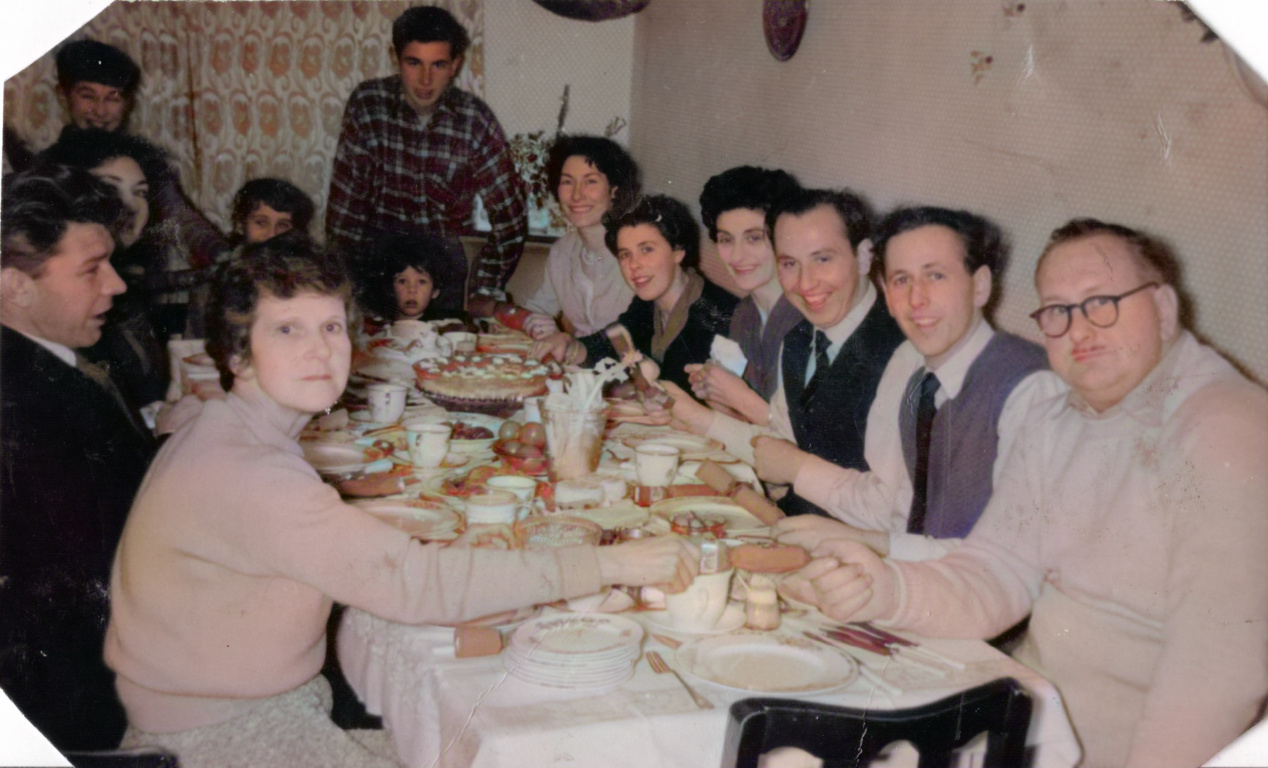Christmas at Enfield Road 1950s (Colour)